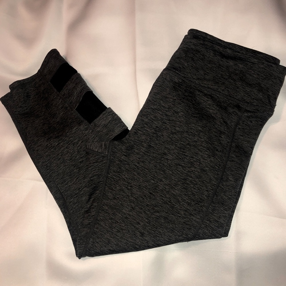 GAIAM Dark Grey Size Large Yoga Pants